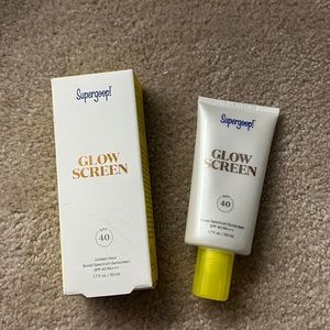 NEW Supergoop Glow Screen 50m l